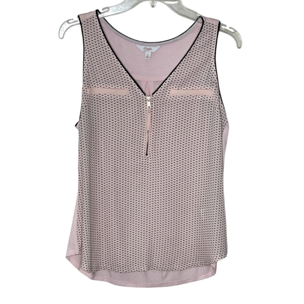 ❤️ CANDIES Zip Front Blouse Size S